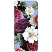 Прозорий чохол BoxFace Google Pixel 10A Floral Dark Dreams
