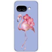 Прозорий чохол BoxFace Google Pixel 10A Floral Flamingo