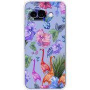 Прозорий чохол BoxFace Google Pixel 10A Flamingo