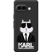 Чорний чохол BoxFace Google Pixel 10A Cat in Black