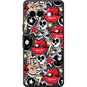 Чорний чохол BoxFace Google Pixel 10A Rock Graffiti