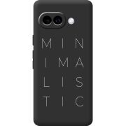 Чорний чохол BoxFace Google Pixel 10A Minimalistic
