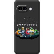 Чорний чохол BoxFace Google Pixel 10A Among Us Impostors