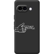 Чорний чохол BoxFace Google Pixel 10A Pew Pew