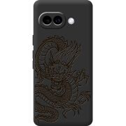Чорний чохол BoxFace Google Pixel 10A Chinese Dragon