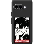 Чорний чохол BoxFace Google Pixel 10A Attack On Titan - Ackerman