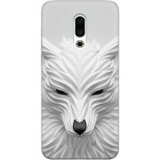 Чехол Uprint Meizu 16 Plus White Wolf