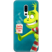 Чехол Uprint Meizu 16 Plus Santa Hates You