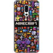 Чехол Uprint Meizu 16 Plus Minecraft Mobbery