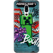 Чехол Uprint Meizu 16 Plus Minecraft Graffiti