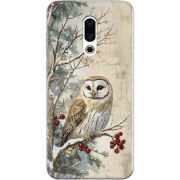 Чехол Uprint Meizu 16 Plus Christmas Owl