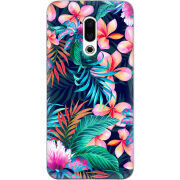 Чехол Uprint Meizu 16 Plus flowers in the tropics