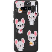 Прозорий чохол BoxFace Nothing Phone (4a) с 3D-глазками Mouse