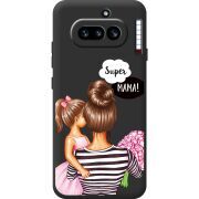 Прозорий чохол BoxFace Nothing Phone (4a) Super Mama and Daughter