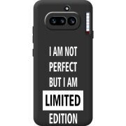 Чорний чохол BoxFace Nothing Phone (4a) Limited Edition