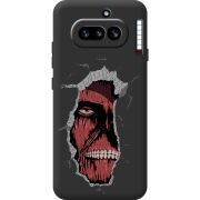 Чорний чохол BoxFace Nothing Phone (4a) Нападение на Титана