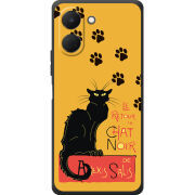 Чохол BoxFace Tecno Go 3 Noir Cat