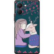 Чохол BoxFace Tecno Go 3 Girl and deer