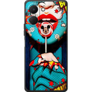Чохол BoxFace Tecno Go 3 Girl Pop Art