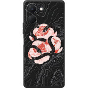 Чохол BoxFace Tecno Go 3 Snake Rose