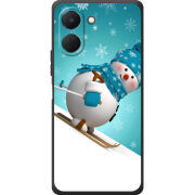 Чохол BoxFace Tecno Go 3 Skier Snowman