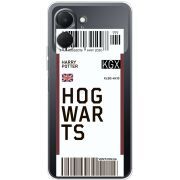 Прозорий чохол BoxFace Tecno Spark Go 3 Ticket Hogwarts