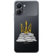 Прозорий чохол BoxFace Tecno Spark Go 3 Вистоїм тому що знаєм