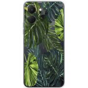 Прозорий чохол BoxFace Tecno Spark Go 3 Palm Tree
