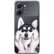 Прозорий чохол BoxFace Tecno Spark Go 3 Husky