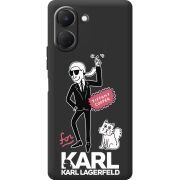 Чорний чохол BoxFace Tecno Spark Go 3 For Karl