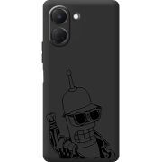 Чорний чохол BoxFace Tecno Spark Go 3 