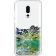 Прозрачный чехол Uprint Meizu 16 Plus Green Mountain