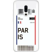 Прозрачный чехол Uprint Meizu 16 Plus Ticket Paris