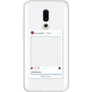 Прозрачный чехол Uprint Meizu 16 Plus Insta