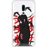 Прозрачный чехол Uprint Meizu 16 Plus Учиха Итачи