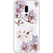 Прозрачный чехол Uprint Meizu 16 Plus Chinese Magnolia