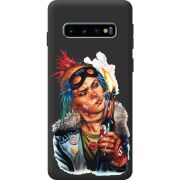 Чорний чохол BoxFace Samsung Galaxy S10 Plus (G975) Tanker Girl