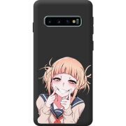 Чорний чохол BoxFace Samsung Galaxy S10 Plus (G975) Himiko Toga Smile