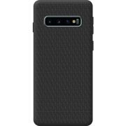 Чорний чохол BoxFace Samsung Galaxy S10 Plus (G975) Black Barrels