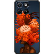 Чохол BoxFace Moto Edge 70 Fusion Exquisite Orange Flowers