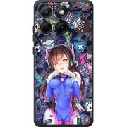 Чохол BoxFace Moto Edge 70 Fusion Overwatch D.VA