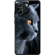 Чохол BoxFace Moto Edge 70 Fusion English cat