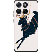 Чохол BoxFace Moto Edge 70 Fusion Black Deer