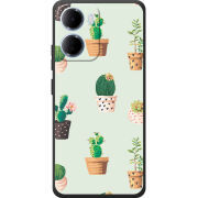 Чохол BoxFace Xiaomi Redmi 15A L-green Cacti