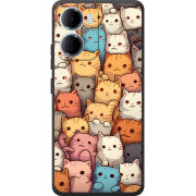 Чохол BoxFace Xiaomi Redmi 15A Котики муркотики