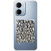 Прозорий чохол BoxFace Xiaomi Redmi 15A Amor Amor