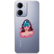 Прозорий чохол BoxFace Xiaomi Redmi 15A Selena Gomez