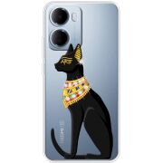 Чохол зі стразами Xiaomi Redmi 15A Egipet Cat