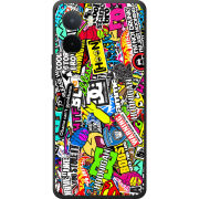Чохол BoxFace Poco M7 4G 169 mm Multicolored Inscriptions