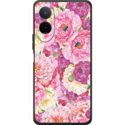 Чохол BoxFace Poco M7 4G 169 mm Pink Peonies